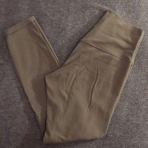 Olive Green Nulu Soft Lululemon Align Leggings